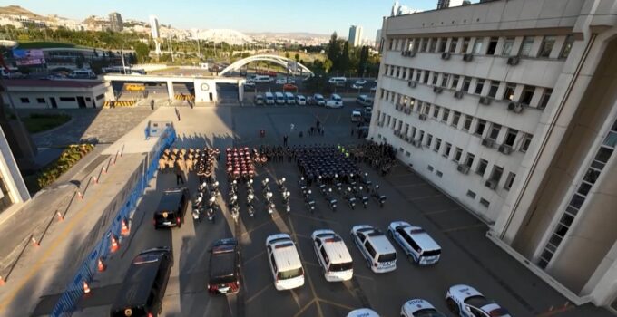 Ankara’da NATO tedbirlerine ilişkin uygulamalarda 4 binden fazla aranan şüpheli yakalandı