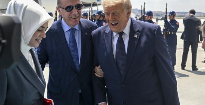 Ankara’daki karşılamada dikkat çeken diyalog! Uçağını işaret edip Erdoğan’a bunları söyledi