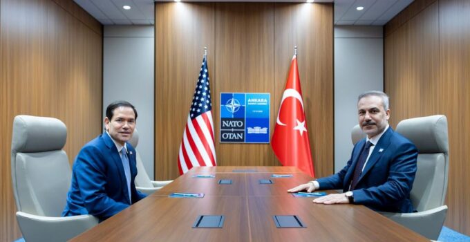 Bakan Fidan, ABD’li mevkidaşı Rubio ile görüştü