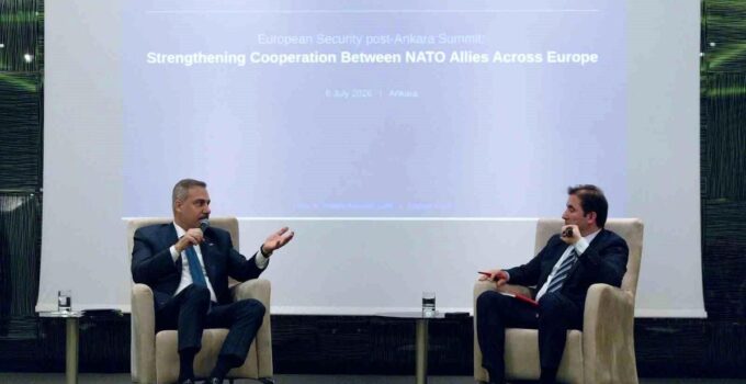 Bakan Fidan "Strengthening cooperation between NATO Allies across Europe" etkinliğine katıldı