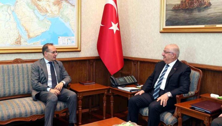 Bakan Güler, İtalya’nın Ankara Büyükelçisi’ni kabul etti