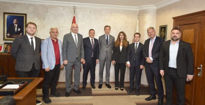 Belçika Büyükelçisi Van de Velde, TTSO’yu ziyaret etti