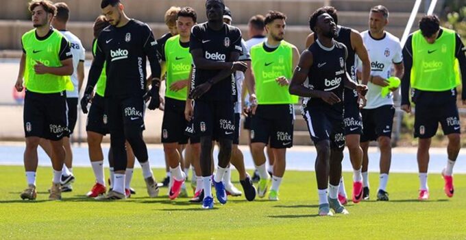 Beşiktaş, yeni sezon hazırlıklarını sürdürdü