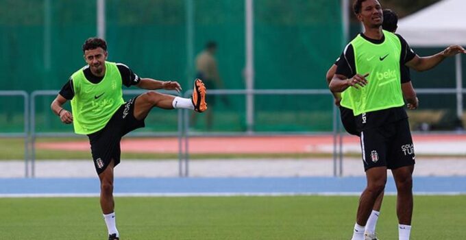 Beşiktaş’ın yeni transferi İlhan Fakılı, takımla ilk kez çalıştı