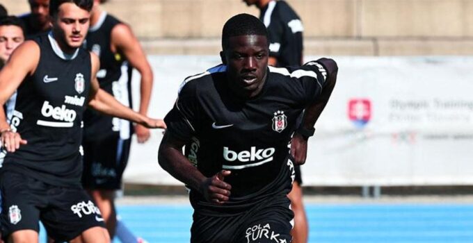 Beşiktaş’ın yeni transferi Kassoum Ouattara, ilk idmanına çıktı