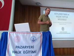Bilecik’te muhtarlara imar ve kaçak yapılaşma eğitimi