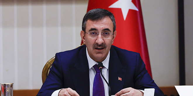 Cevdet Yılmaz, Hamaney için düzenlenen devlet törenine katıldı