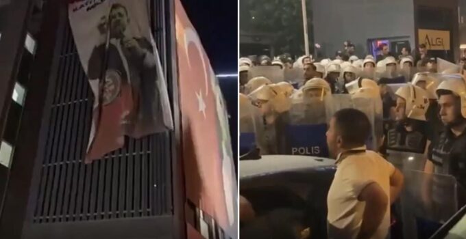 CHP İl Başkanlığı’nda İmamoğlu gerginliği! Polis binaya girdi