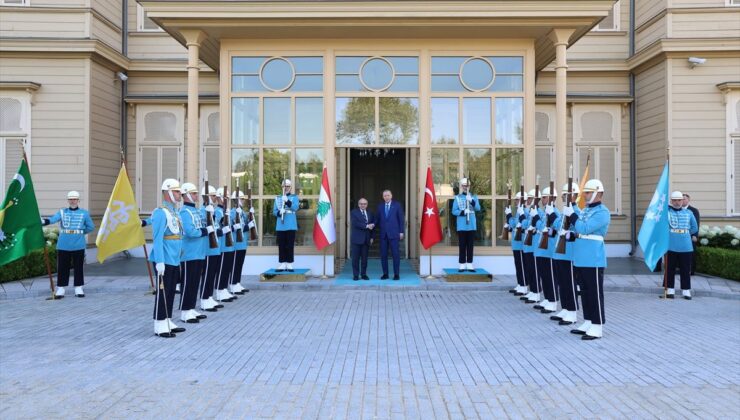 Cumhurbaşkanı Erdoğan, Lübnan Başbakanı Selam’ı Vahdettin Köşkü’nde ağırladı