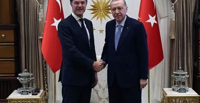Cumhurbaşkanı Erdoğan, NATO Genel Sekreteri Rutte’yi kabul etti