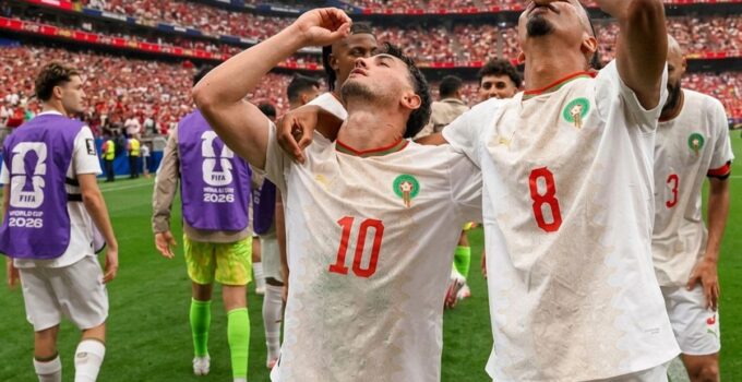 Dünya Kupası’nda ilk çeyrek finalist Fas