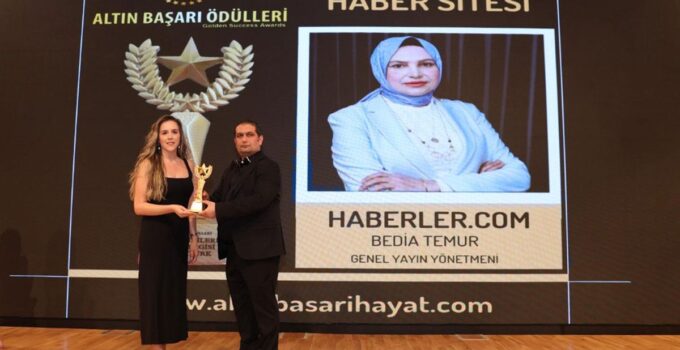 “Altın Başarı Ödülleri” sahiplerini buldu! Haberler.com’a “Yılın En İyi İnternet Haber Sitesi” ödülü