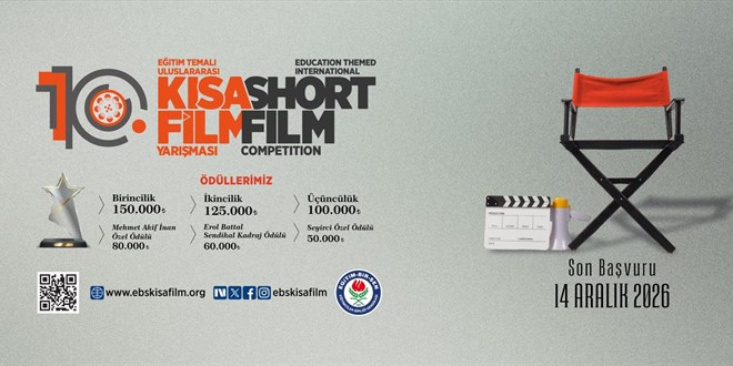 Eğitim temalı 10. uluslararası kısa film yarışmasının başvuruları başladı