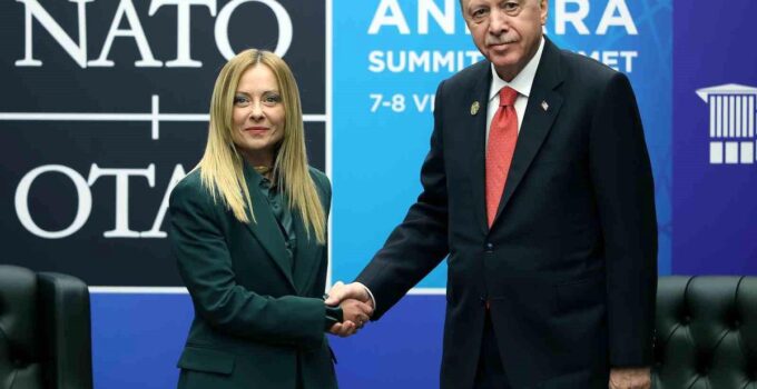 Erdoğan ve Meloni Ankara’da bir araya geldi