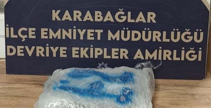 Esrarla yakalanan motosikletli tutuklandı