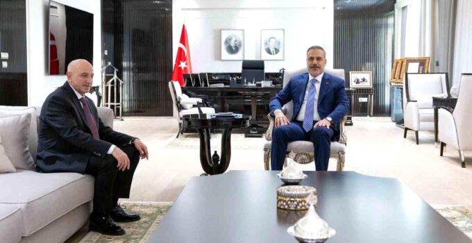 Fidan, Ankara Emniyet Müdürü Yüksek ile görüştü