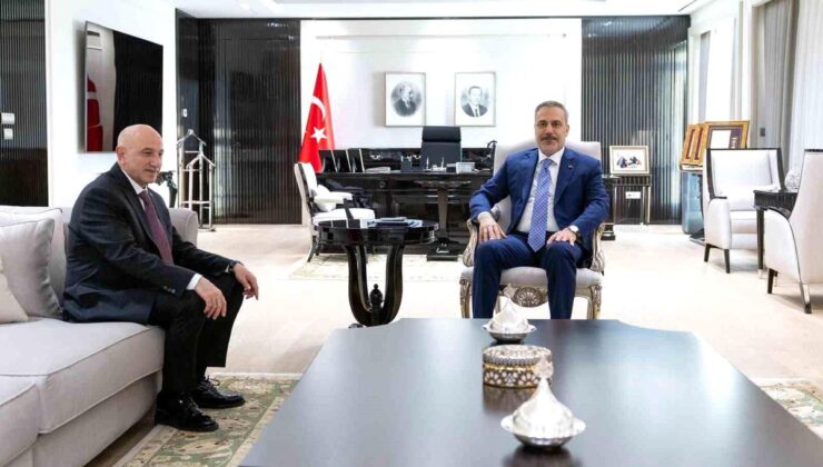 Fidan, Ankara Emniyet Müdürü Yüksek ile görüştü