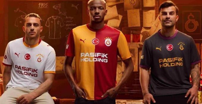 Galatasaray yeni sezon formalarını tanıttı! Dikkat çeken detay