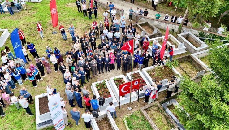 Giresun’da 15 Temmuz şehidi İsmail Kefal kabri başında anıldı