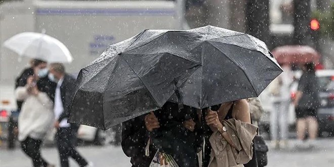 İçişleri'nden 10 il için 'sarı' kodlu sağanak uyarısı