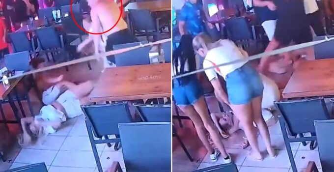 İngiliz turist, eşini ve ona engel olmaya çalışan çocuklarını acımasızca darbetti