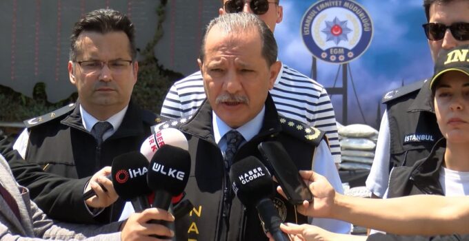 İstanbul İl Emniyet Müdürü Yıldız: Uyuşturucuyla mücadelemizi kararlılıkla sürdürüyoruz