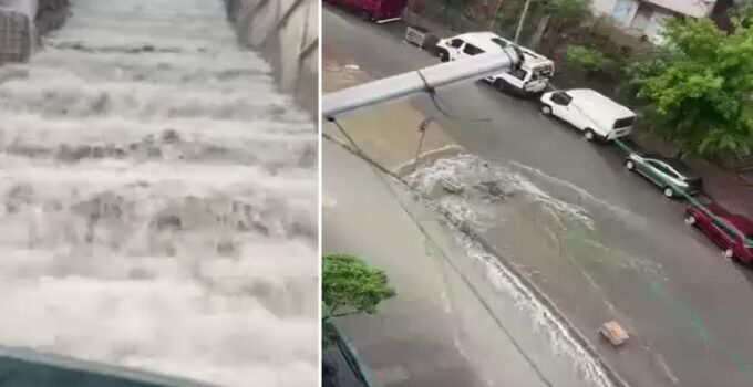 İstanbul’a beklenen yağış başladı, yollar dakikalar içinde göle döndü