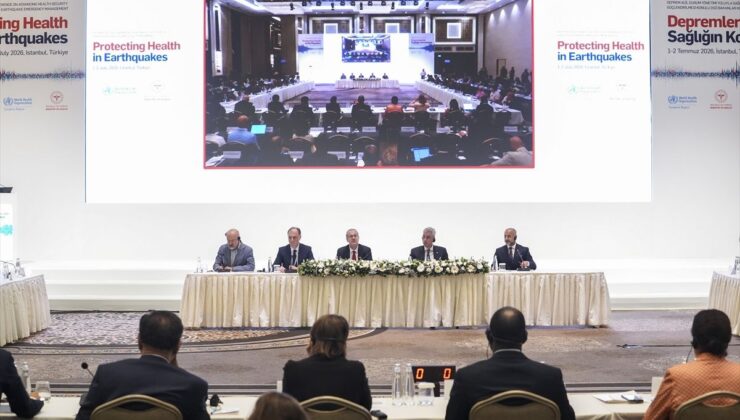 İstanbul’da düzenlenen DSÖ Bakanlar Konferansı’nın Bakanlar Oturumu yapıldı