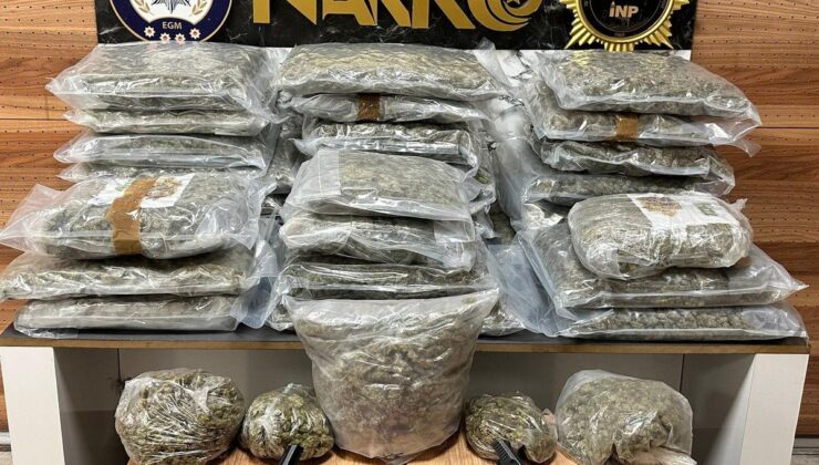 İstanbul’da düzenlenen operasyonda 116 kilo uyuşturucu ele geçirildi