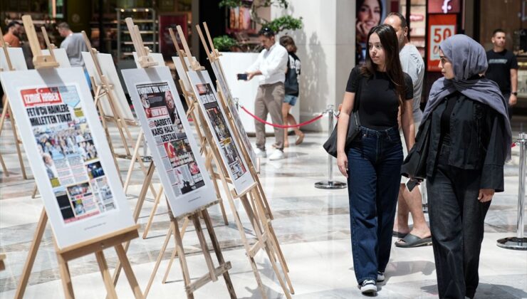 İzmir’de 15 Temmuz Gazetecilik Atölyesi Sergisi Açıldı