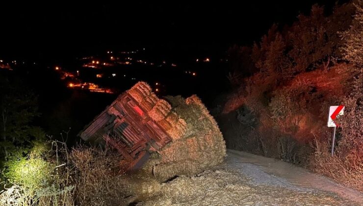 İzmir’de devrilen traktörün sürücüsü öldü