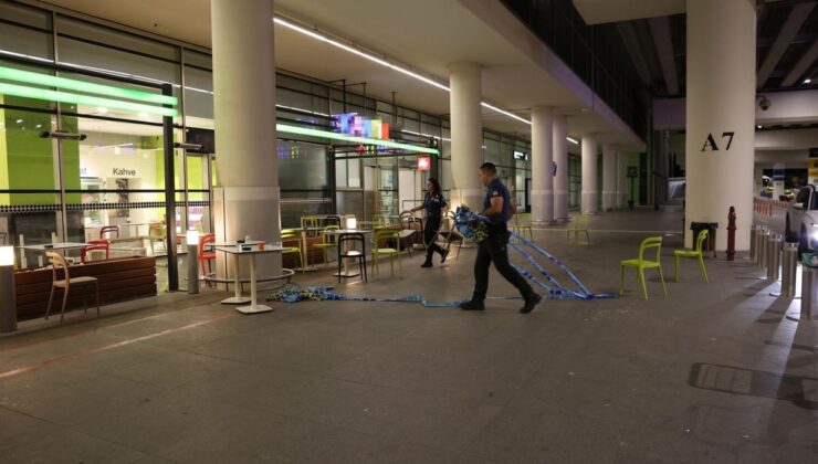 İzmir’de havalimanında polise bıçaklı saldırı; 4 yaralı