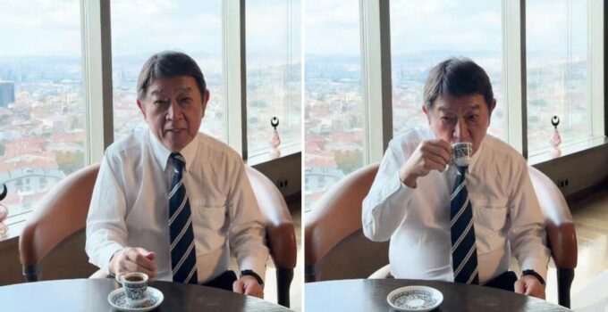 Japon bakanın Türk kahvesi paylaşımı beğeni topladı: "Fal bakacağım"