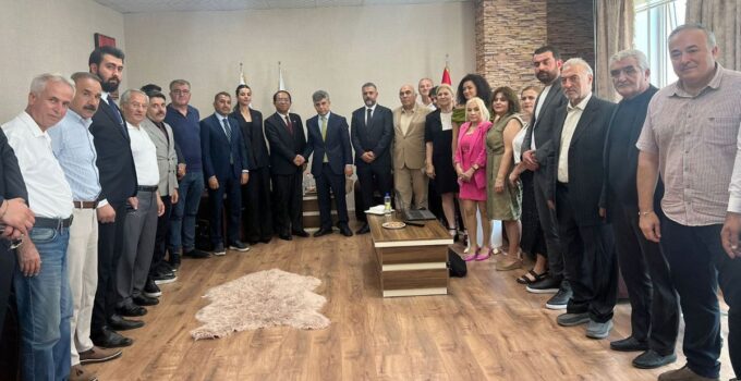 Kamboçya Büyükelçiliği’nden SANKON’a ziyaret