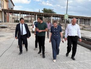 Kaymakam Burak Dertlioğlu Hastane Ziyaretinde Bulundu