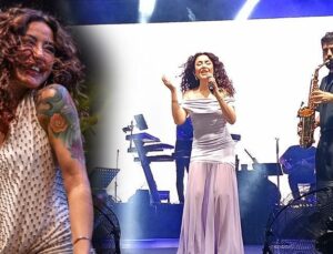 Kırkpınar'da Melek Mosso rüzgarı! Sahne performansı büyük alkış aldı