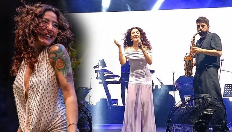 Kırkpınar'da Melek Mosso rüzgarı! Sahne performansı büyük alkış aldı