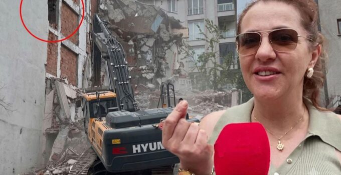 Kontrollü yıkımda bitişikteki binaya hasar verildi: Geldim, banyo yerinde yok