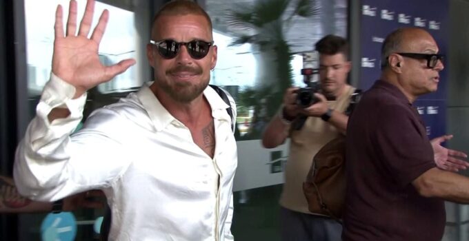 Latin pop müziğinin yıldızı Ricky Martin, konser için İstanbul’da