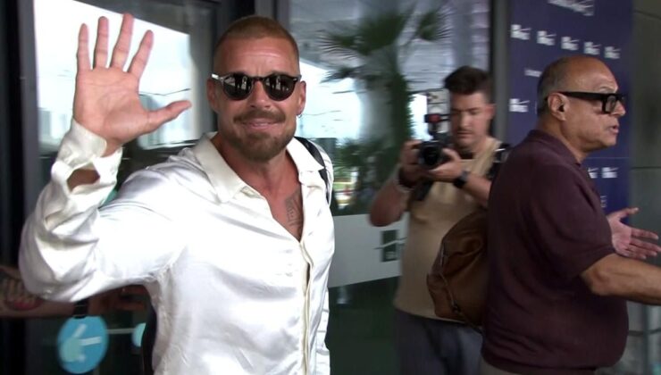 Latin pop müziğinin yıldızı Ricky Martin, konser için İstanbul’da