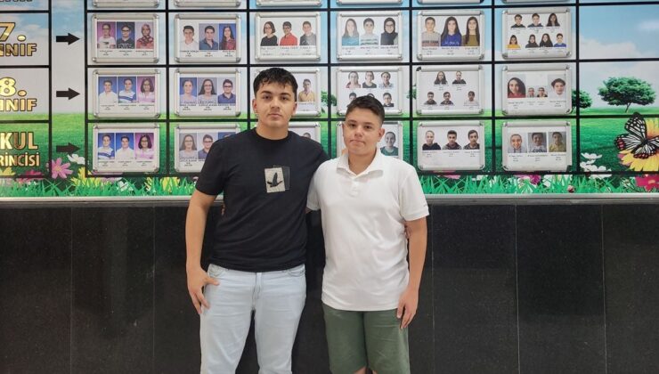 LGS’de ağabeyinin izinden giderek 500 tam puan aldı
