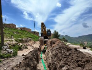 Mardin’de 2 bin 230 metrelik atıksu hattı tamamlandı