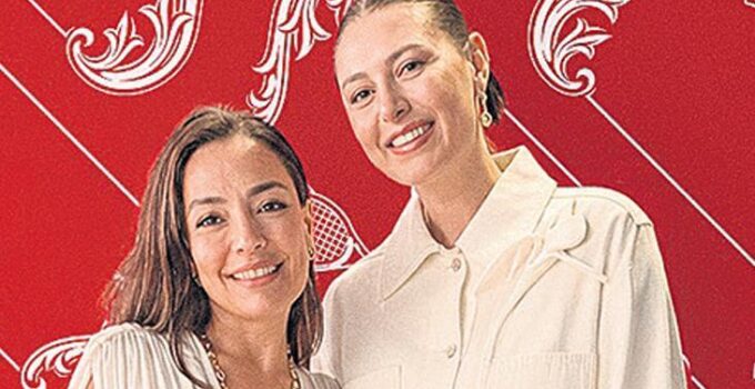 Maria Sharapova ile poz