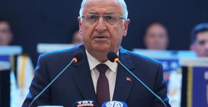 Milli Savunma Bakanı Güler: Ankara’dan verilecek mesaj açık olmalıdır
