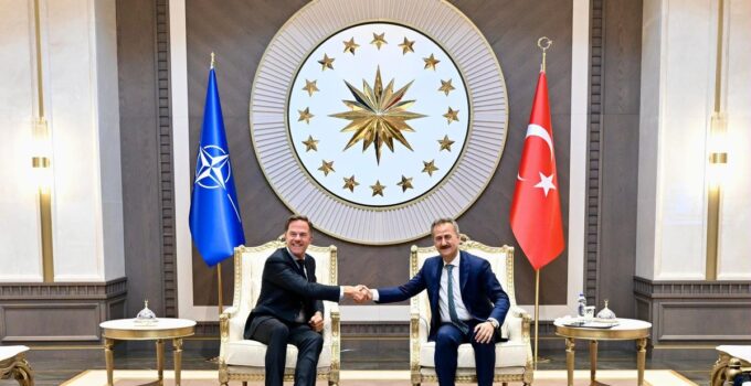 NATO Genel Sekreteri Rutte, Ankara’da