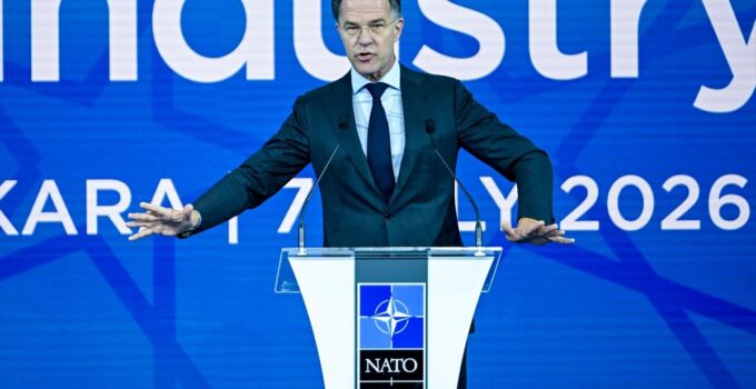 NATO Genel Sekreteri Rutte, Savunma Sanayii Forumu’nda ittifakın yeni projelerini duyurdu