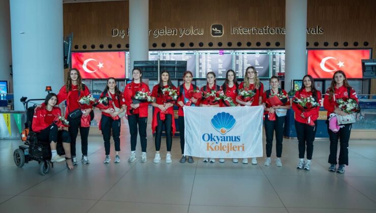 Okyanus Koleji Kız Voleybol Takımı’ndan Dünya İkinciliği