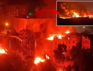 Rusya başkent Kiev’i 41 füze ve 125 İHA ile vurdu