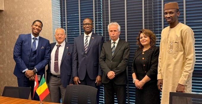 SANKON Yetkilileri Mali Cumhuriyeti Büyükelçiliği’ni Ziyaret Etti
