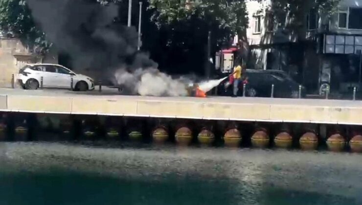 Sarıyer’de yer altı kablolarında yangın paniği
